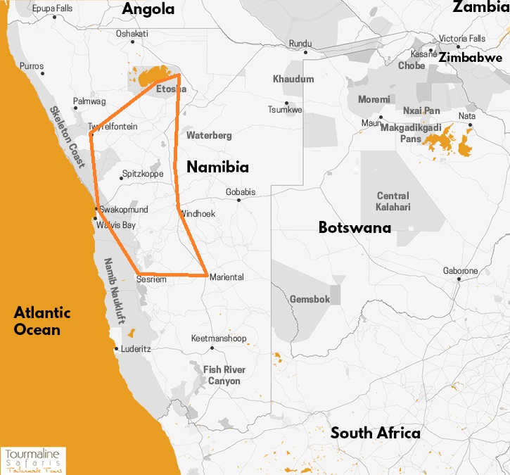 Circuit Guidé En Namibie Avec Chauffeur Francophone